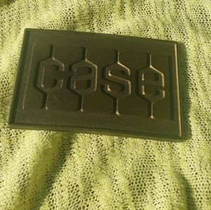 Vintage Brass Belt Buckle Case Construction